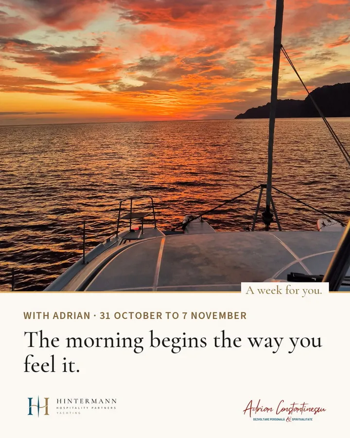 Retreat week with Adrian Constantinescu – this is roughly what a day…